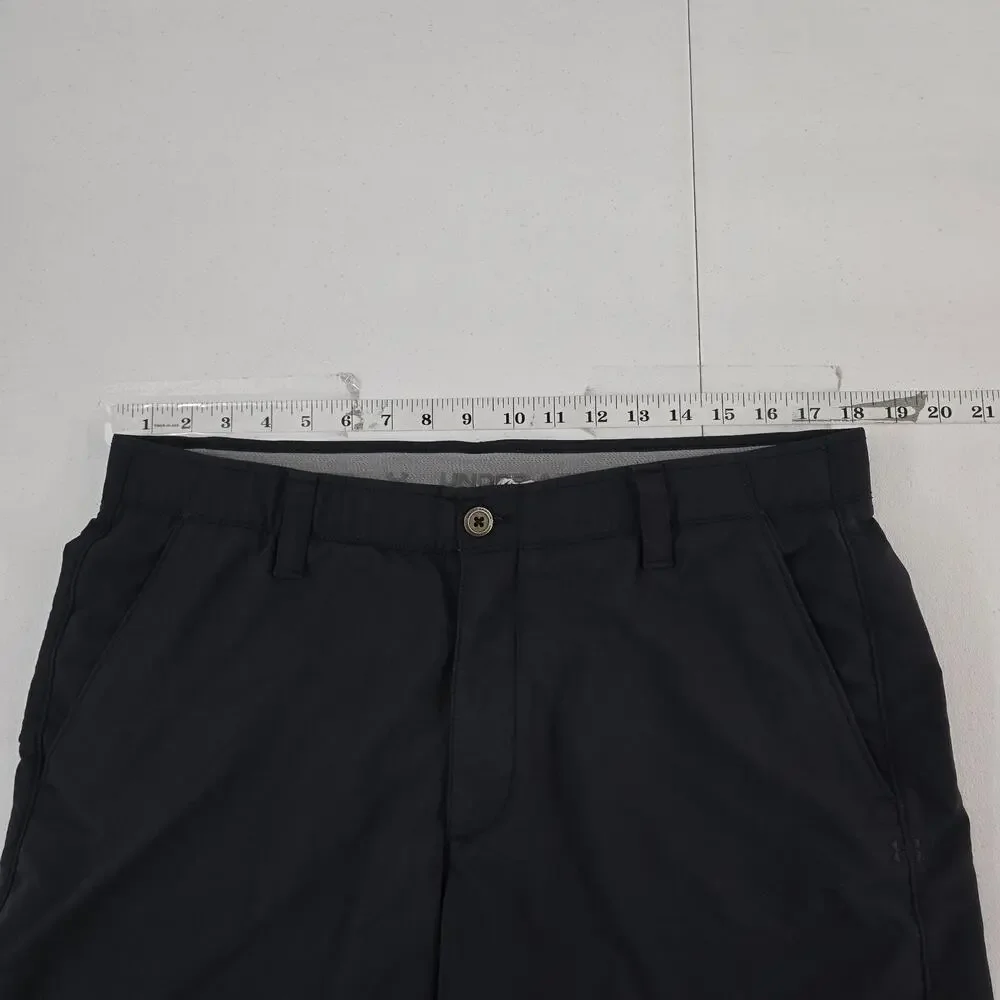 Under Armour Men's 11” UA Match Play Golf Shorts black 233 1253487 Size‎ 32